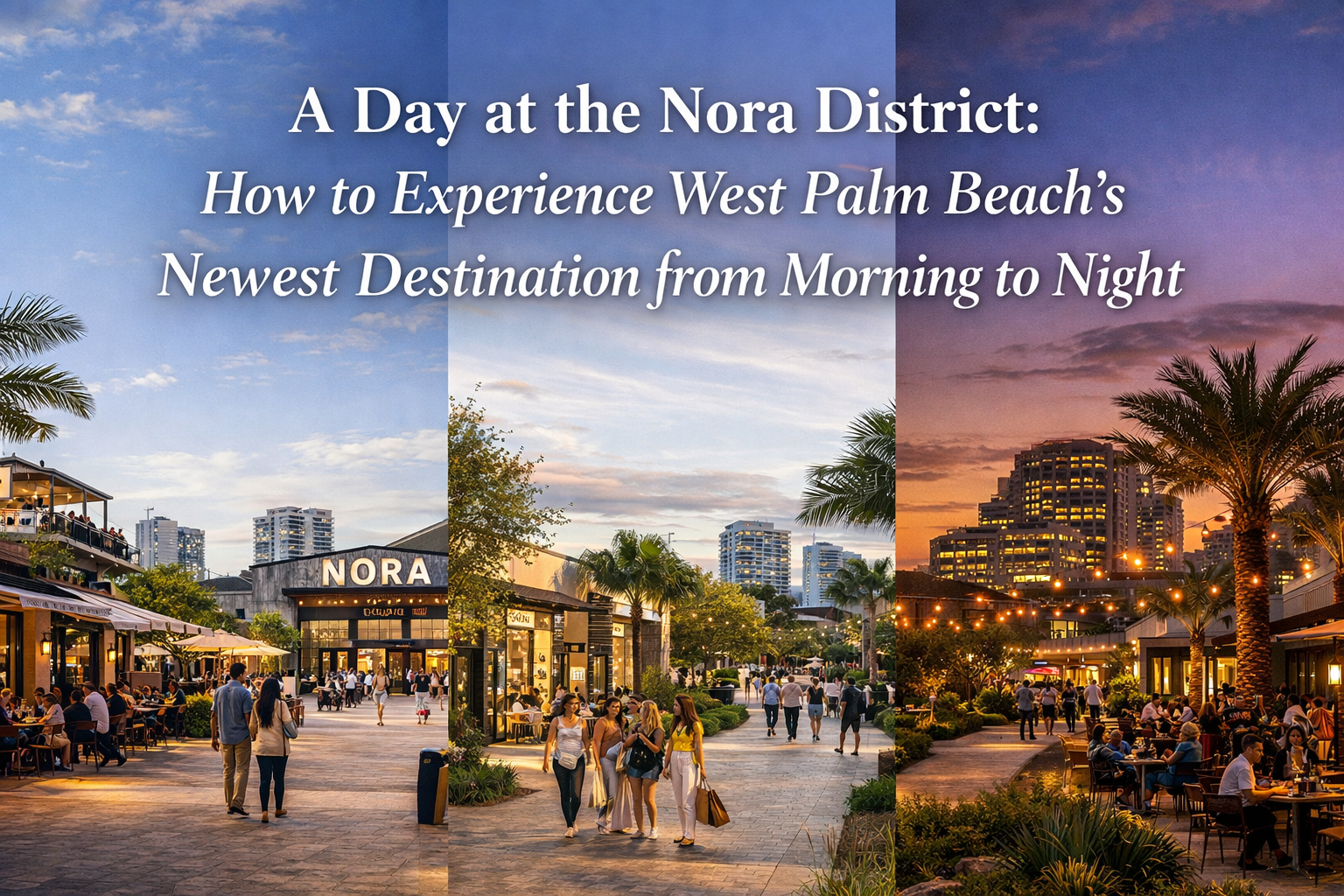 A Day at the Nora District: How to Experience West Palm Beach’s Newest Destination from Morning to Night